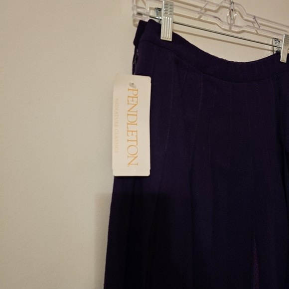 Pendleton Plaid Pleated Skirt - Size 6 - NWT - Picture 4 of 11